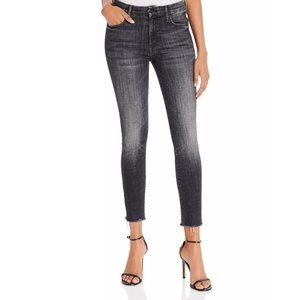 Mother The Looker Ankle Frayed Highrise Skinny jeans in Stargazing, Size 270